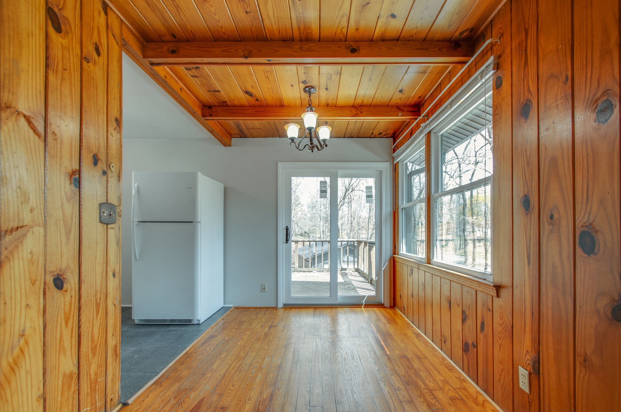 209 East Park Circle Dickson, TN 37055 - Photo 16 of 28 a view of hallway with a large window and wooden floor