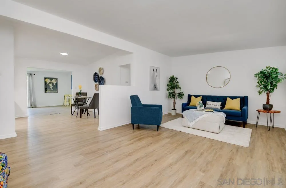 753 Farview Street El Cajon, CA 92021 - Photo 2 of 26 a living room with furniture and wooden floor