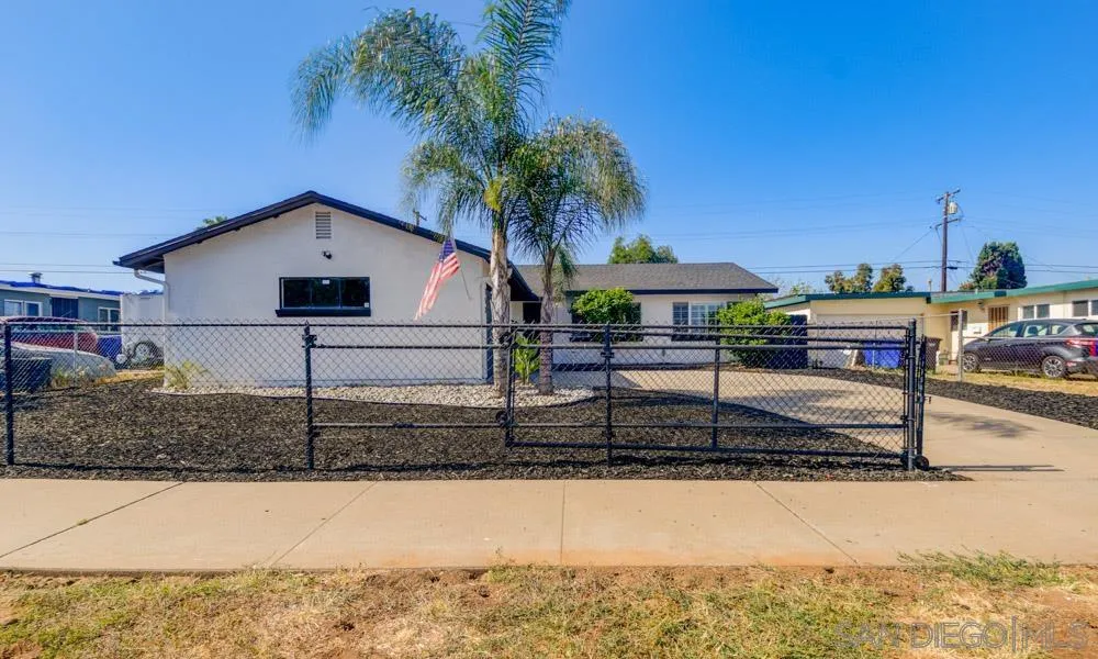 753 Farview Street El Cajon, CA 92021 - Photo 22 of 26 a front view of a house with garden