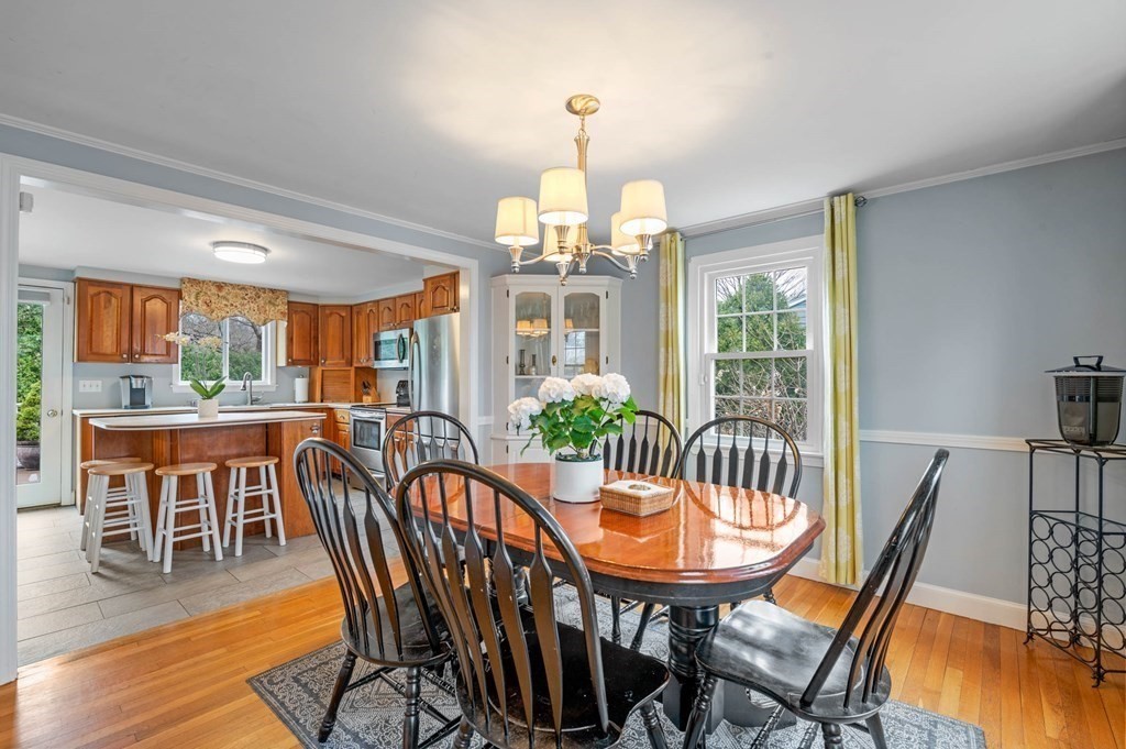 12 Pitman Road Marblehead, MA 01945 - Photo 3 of 28 a view of a dining room with furniture window and wooden floor