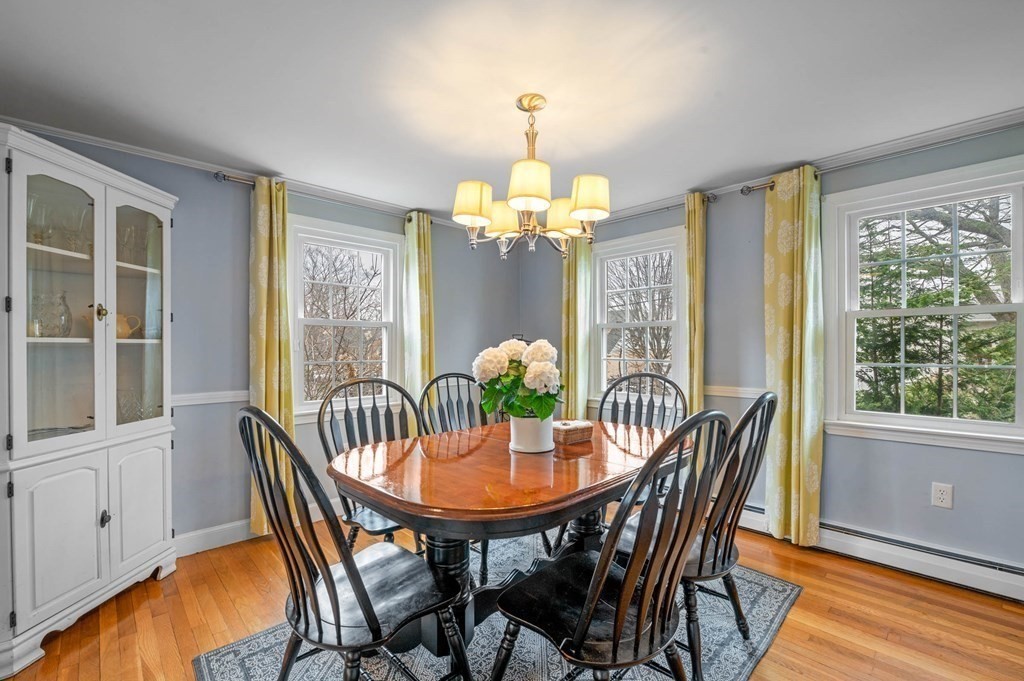 12 Pitman Road Marblehead, MA 01945 - Photo 4 of 28 a view of a dining room with furniture wooden floor and chandelier