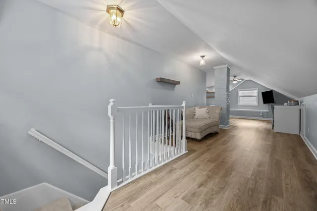 a view of livingroom with furniture and windows