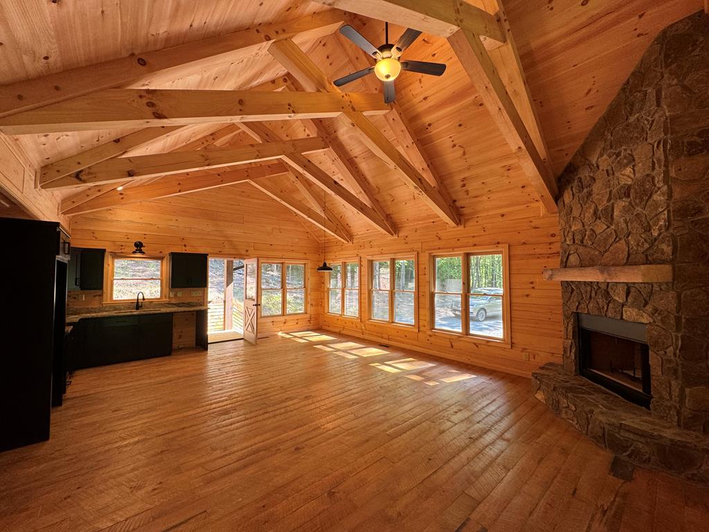 639 North Moreland Drive Blue Ridge, GA 30513 - Photo 40 of 53 a view of a hall with a fireplace