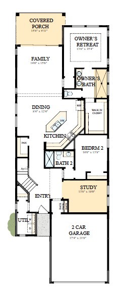 11631 Golden Grv Drive Rosharon, TX 77583 - Photo 13 of 14 The success of a floor plan is the way you can move through it…You’ll be amazed at how well this home lives…We call it traffic patterns.