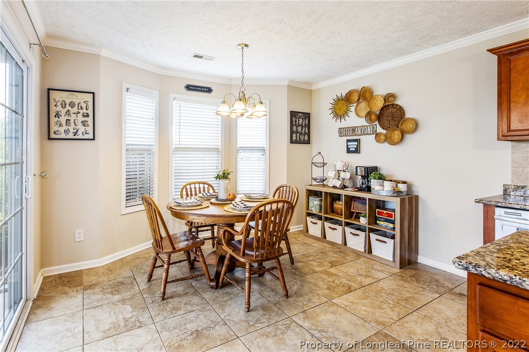 1909 Yellowbrick Road Fayetteville, NC 28314 - Photo 11 of 25 a dining room with furniture and window