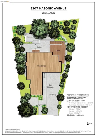 $1,695,000 | 5207 Masonic Avenue, Oakland, CA 94618