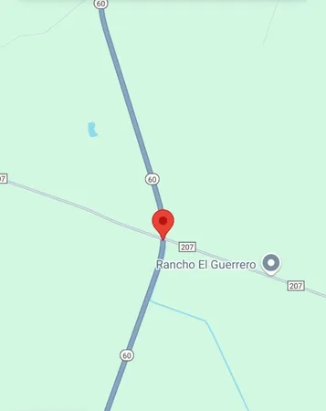 a view of a street with a play ground