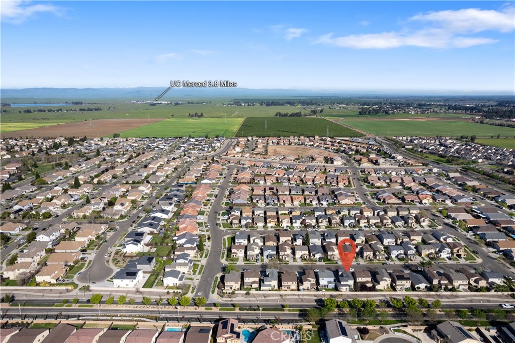4357 Mathias Way Merced, CA 95348 - Photo 31 of 32 a view of a city with a lake