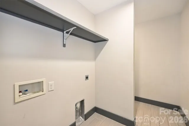 a view of a hallway with a elevator