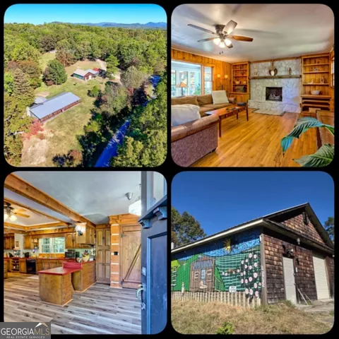 a view of an outdoor space and a yard