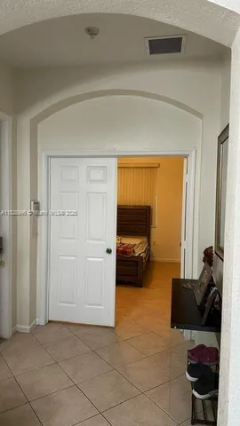 a building outdoor space with patio furniture