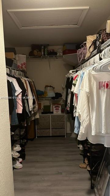 12415 Southwest 42nd Street Miramar, FL 33027 - Photo 21 of 50 a view of walk in closet with clothes and shoes