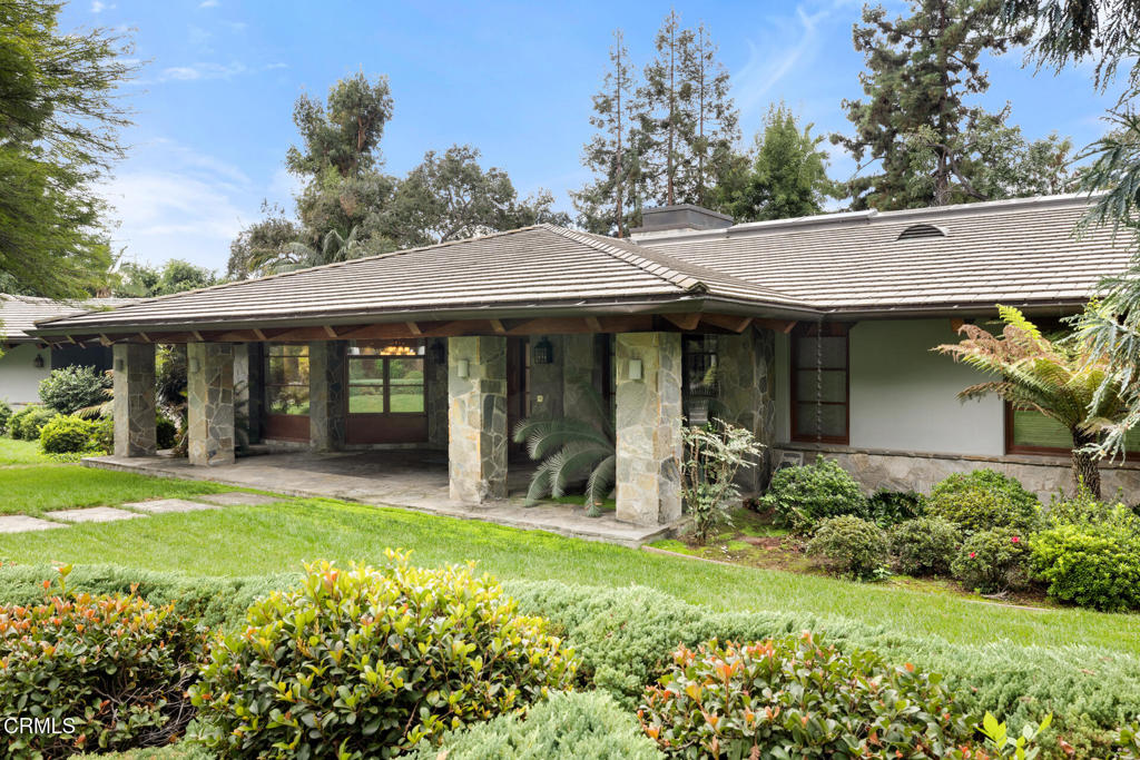 921 Chapea Road Pasadena, CA 91107 - Photo 2 of 22 a view of a house with garden and porch