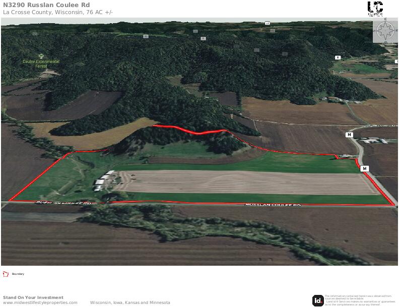 N3290 Russlan Coulee Road Barre, WI 54601 - Photo 2 of 79 Mapright 3D