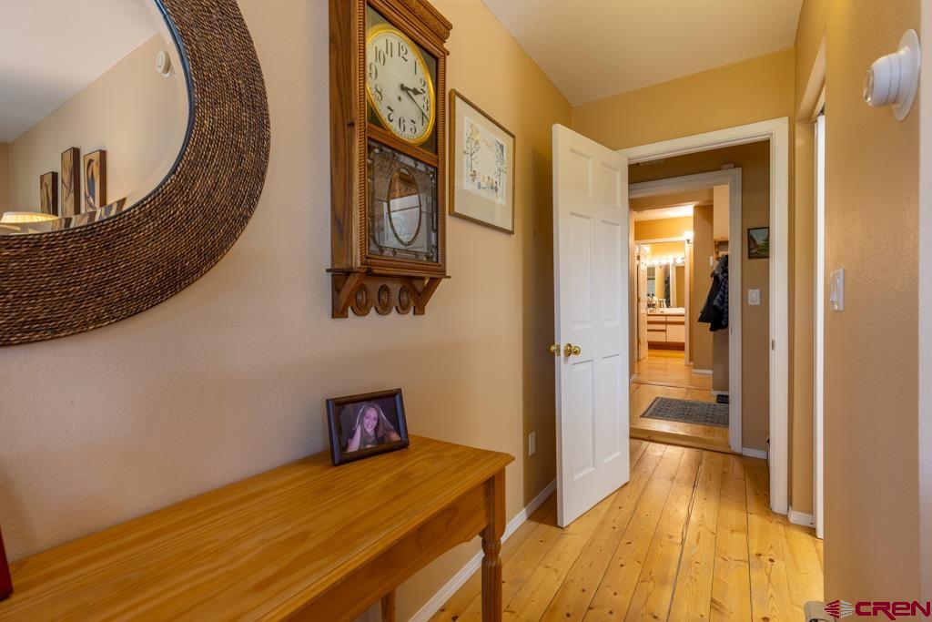 171 Deer Trail Road Durango, CO 81303 - Photo 27 of 35 a bathroom with a sink and a mirror