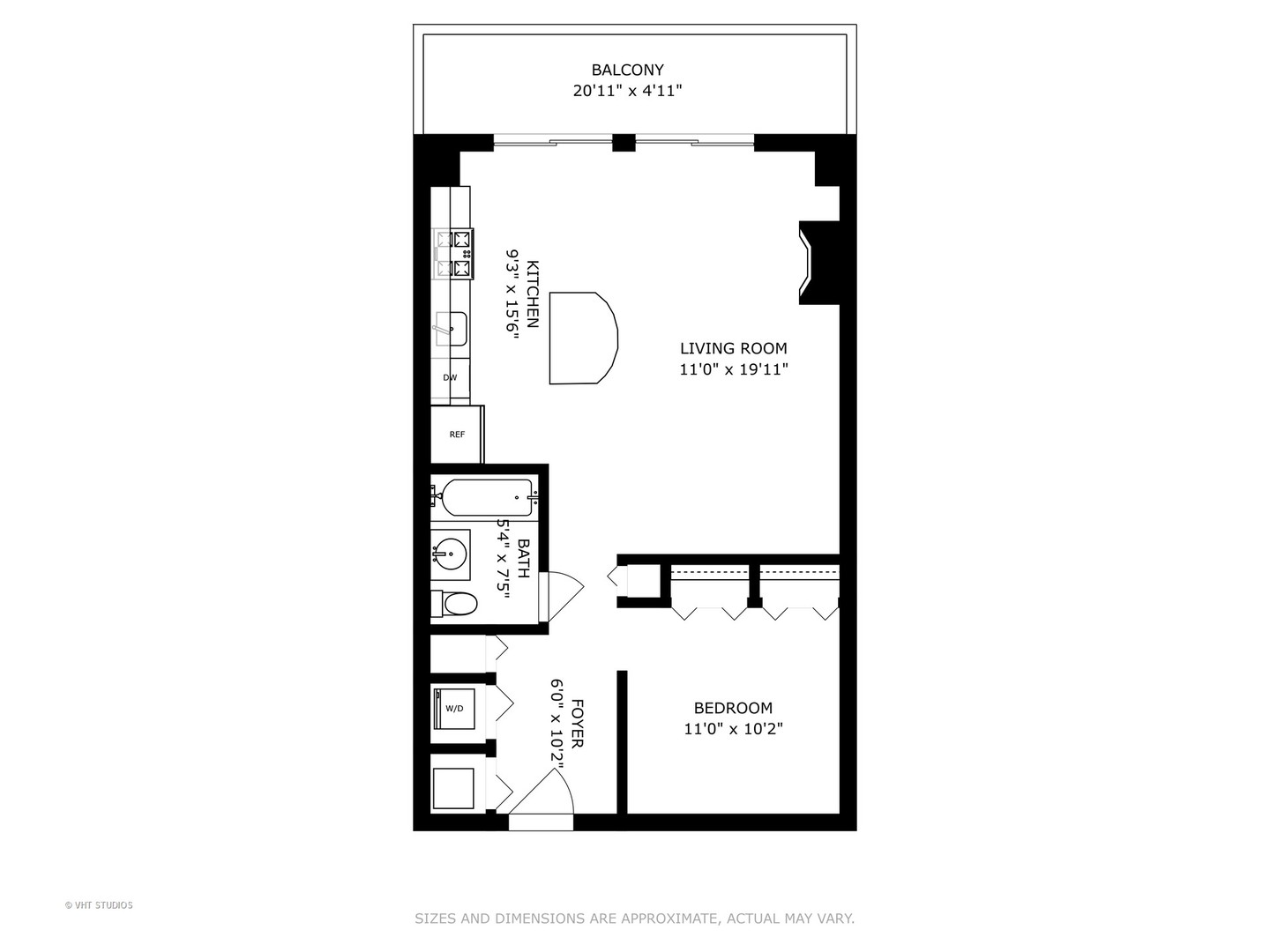 111 South Morgan Street, Unit 620 Chicago, IL 60607 - Photo 13 of 13 a picture of a bench in a white building