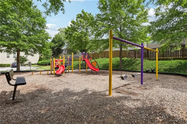 a view of park with entertaining space