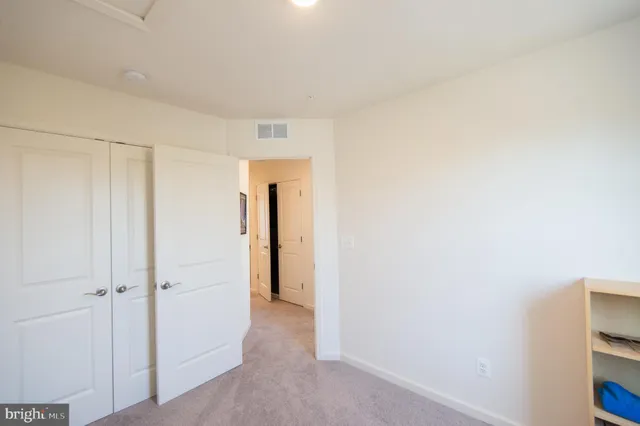 a view of a room with closet