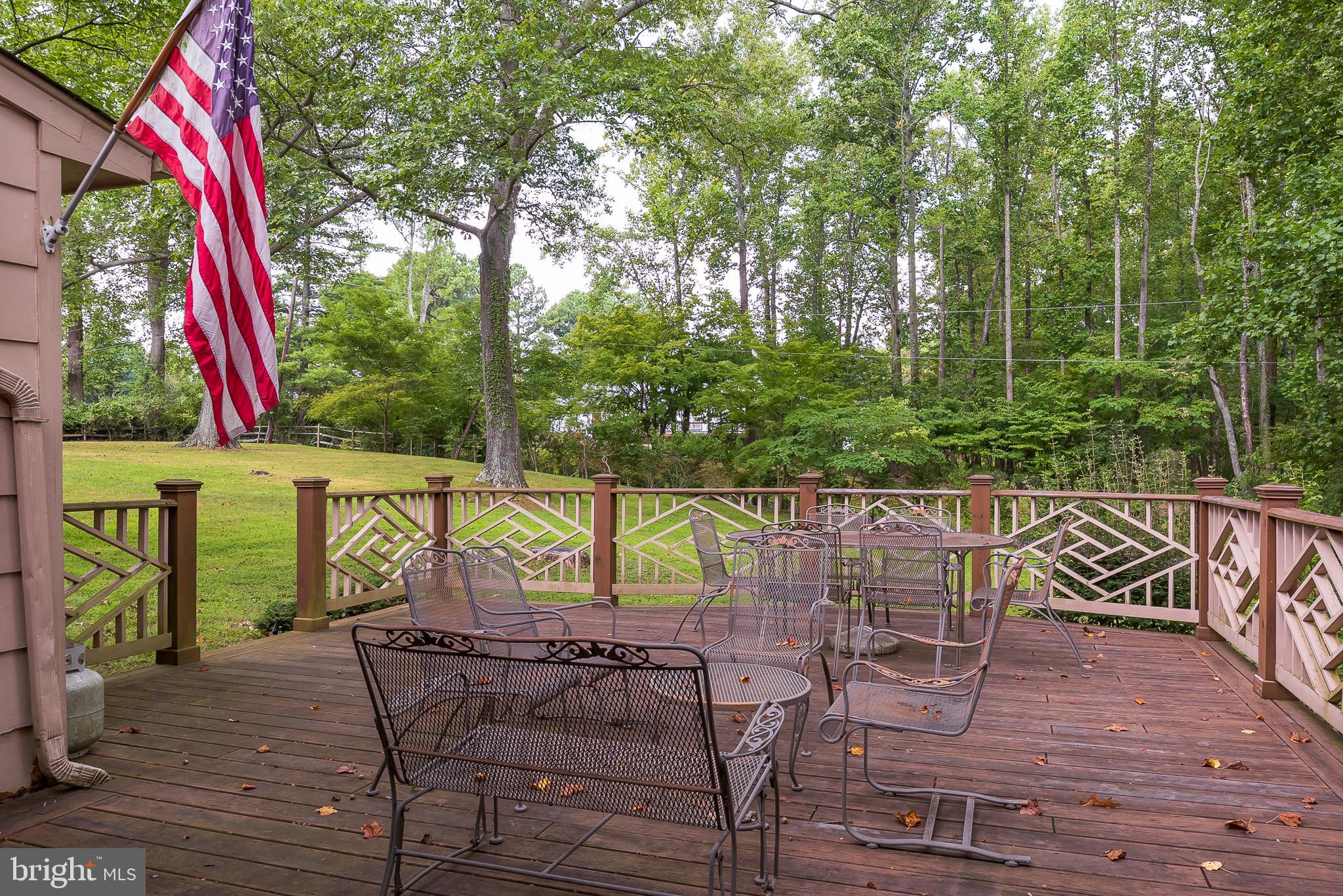 1628 Winchester Road Annapolis, MD 21409 - Photo 25 of 37 Deck Overlooking the Backyard