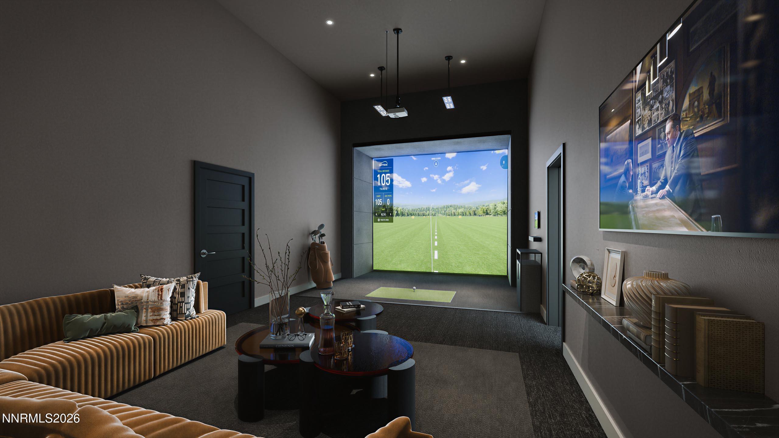 126 Winter Street, Unit 209 Reno, NV 89503 - Photo 4 of 8 ResidenceAtWinters_GolfSim_2K