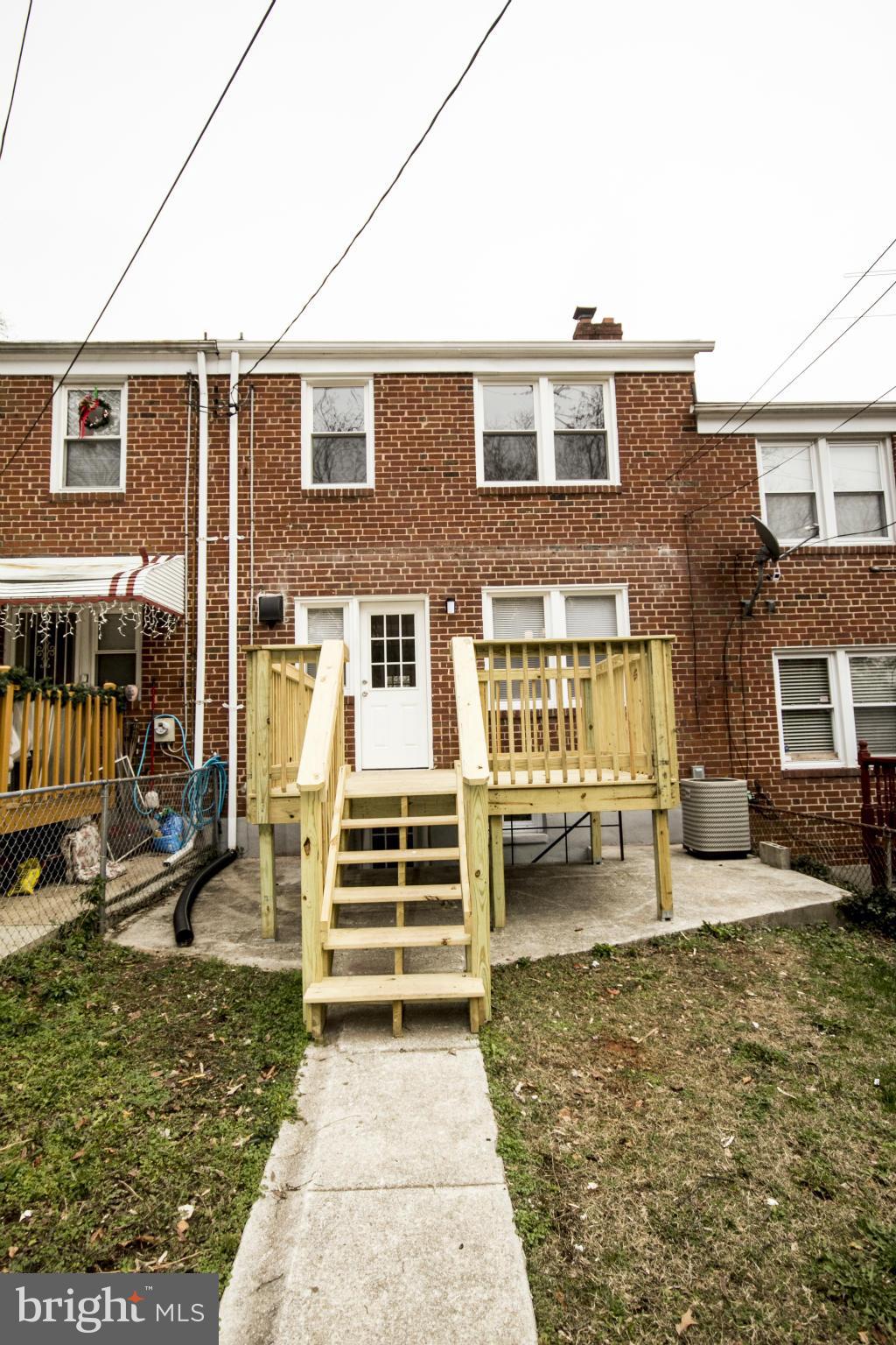 3824 Elkader Road Baltimore, MD 21218 - Photo 29 of 29 Exterior (Rear)