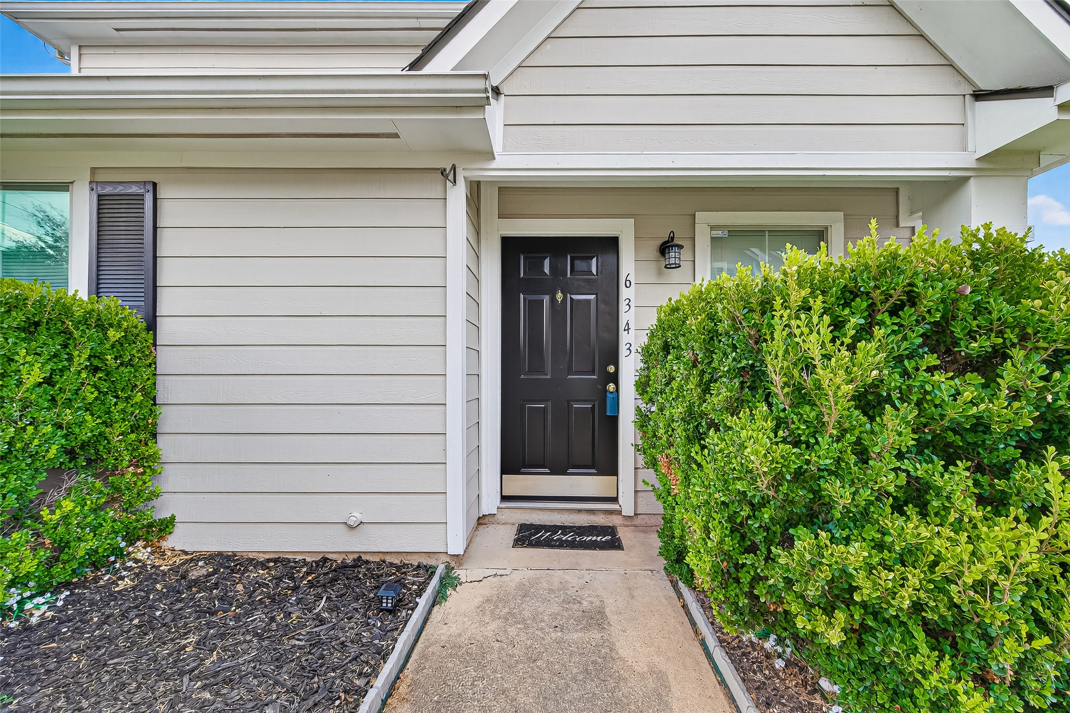 6343 Settlers Square Lane Katy, TX 77449 - Photo 5 of 41 a view of a pathway besides a house