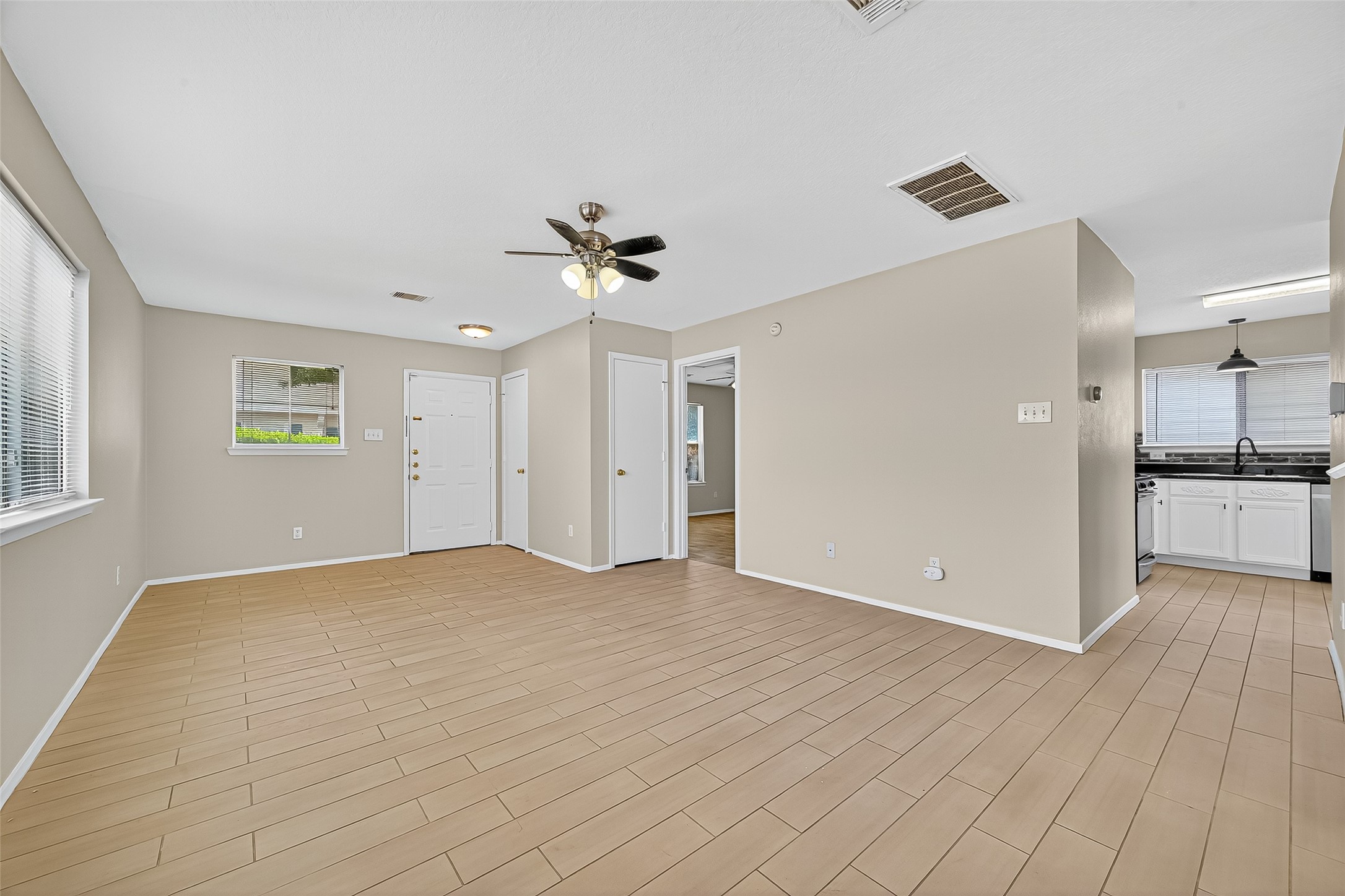 6343 Settlers Square Lane Katy, TX 77449 - Photo 10 of 41 a view of a kitchen with a sink and cabinet area