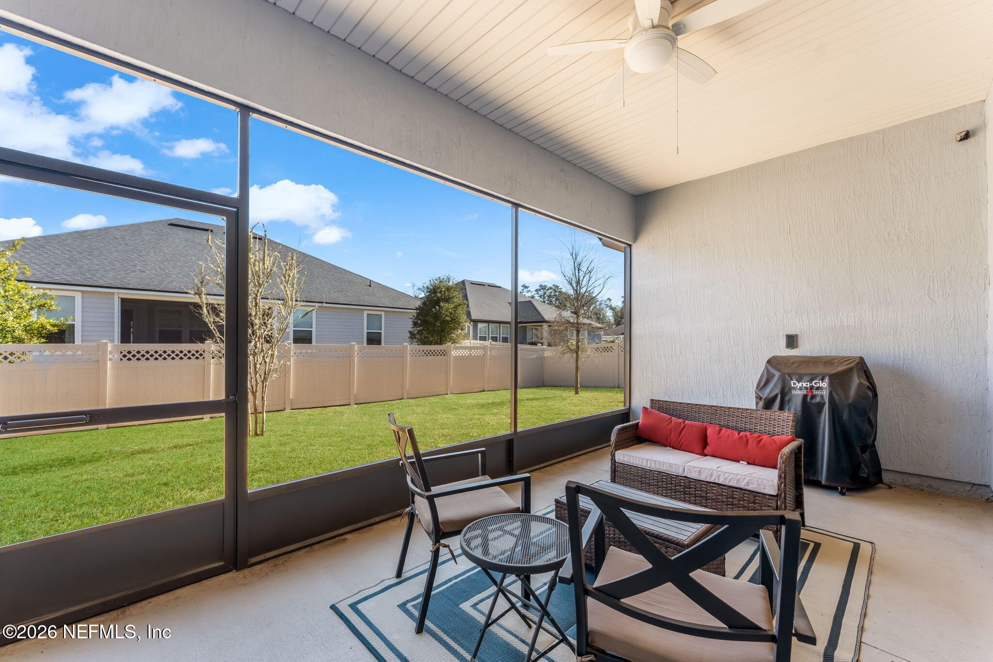 348 Windwalker Drive St. Augustine, FL 32092 - Photo 39 of 49 Screened Patio