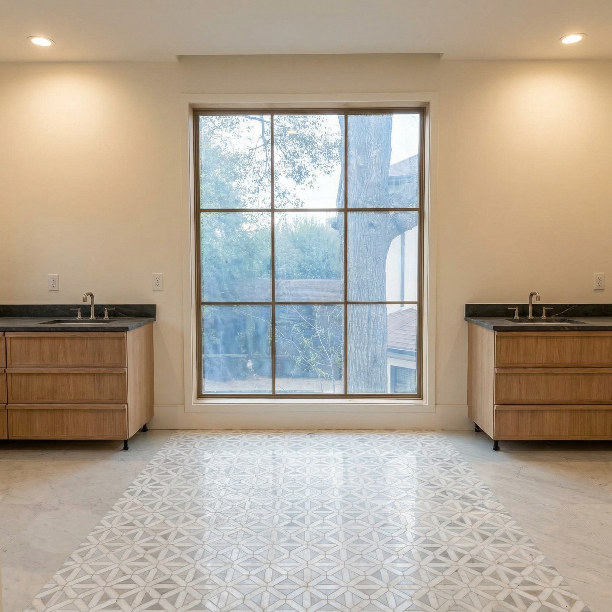2627 Tangley Street Houston, TX 77005 - Photo 9 of 14 an empty room with kitchen view and a window
