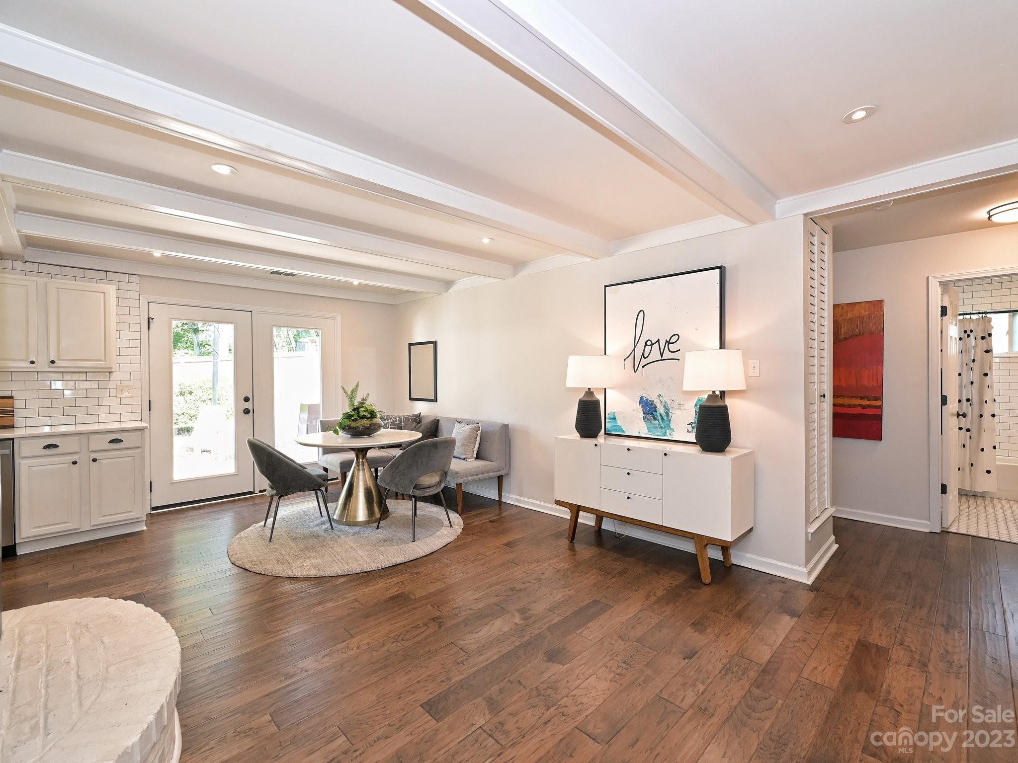 101 Scofield Road Charlotte, NC 28209 - Photo 11 of 26 a living room with furniture and wooden floor