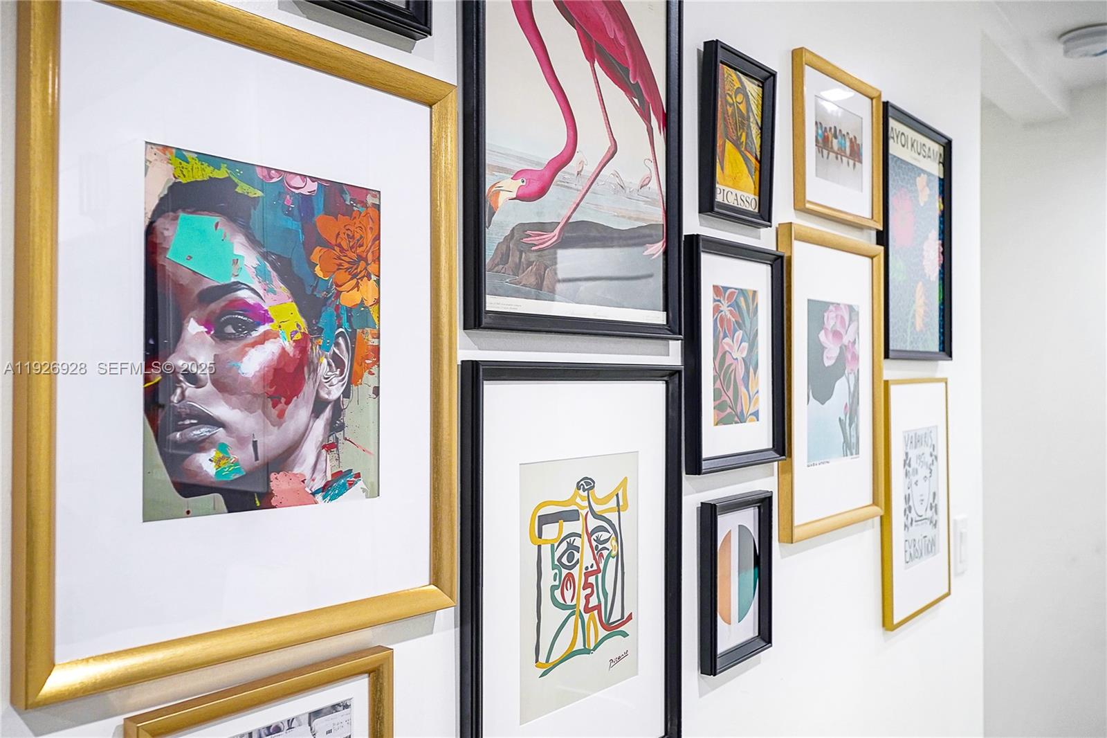 1720 Southwest 11th Street, Unit 2 Miami, FL 33135 - Photo 5 of 8 a view of a door with a painting on the wall