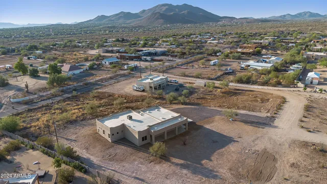 a front view of a building