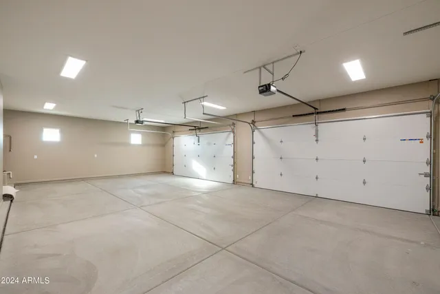 a view of a car parked on the side of the road