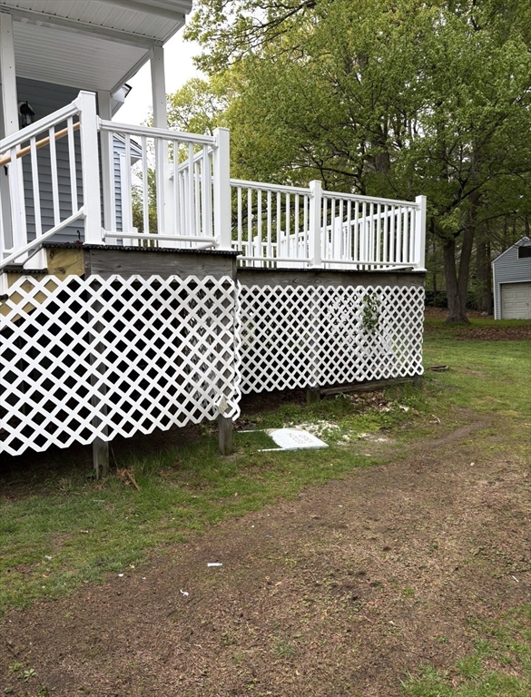 155 Southbridge Road Oxford, MA 01537 - Photo 40 of 42 a view of a deck with a yard