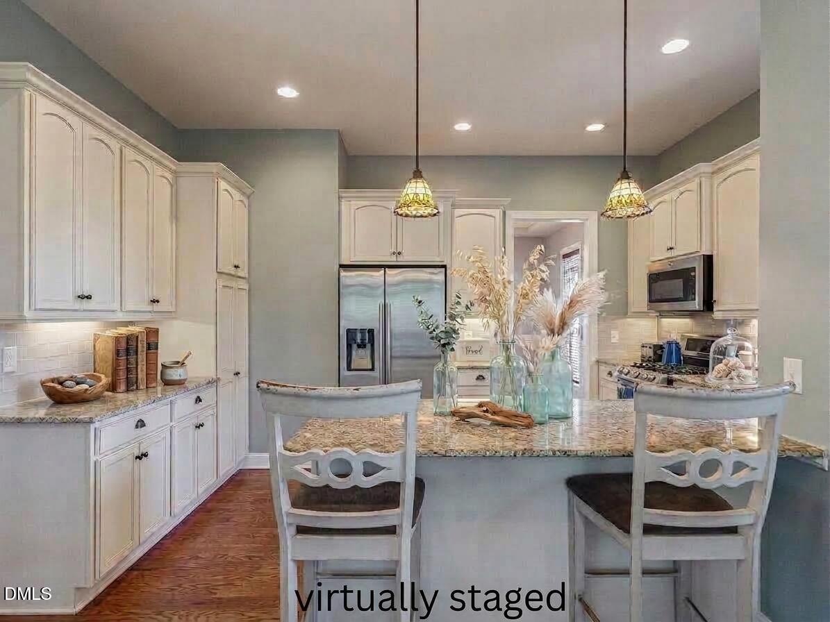 136 Kenneth Lane Willow Spring, NC 27592 - Photo 25 of 94 Virtually staged kitchen