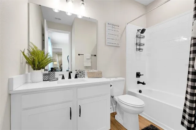 a view of park with a slide