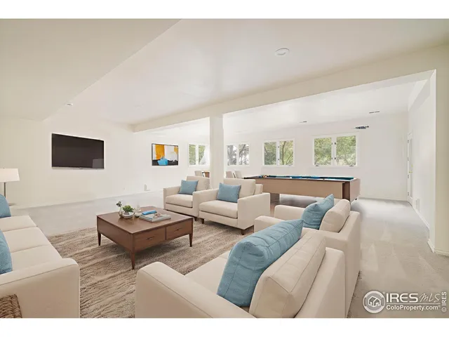 a view of empty room