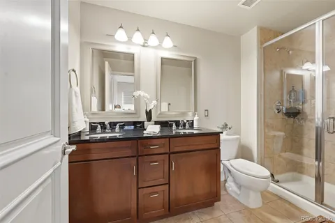 a view of a balcony with city view