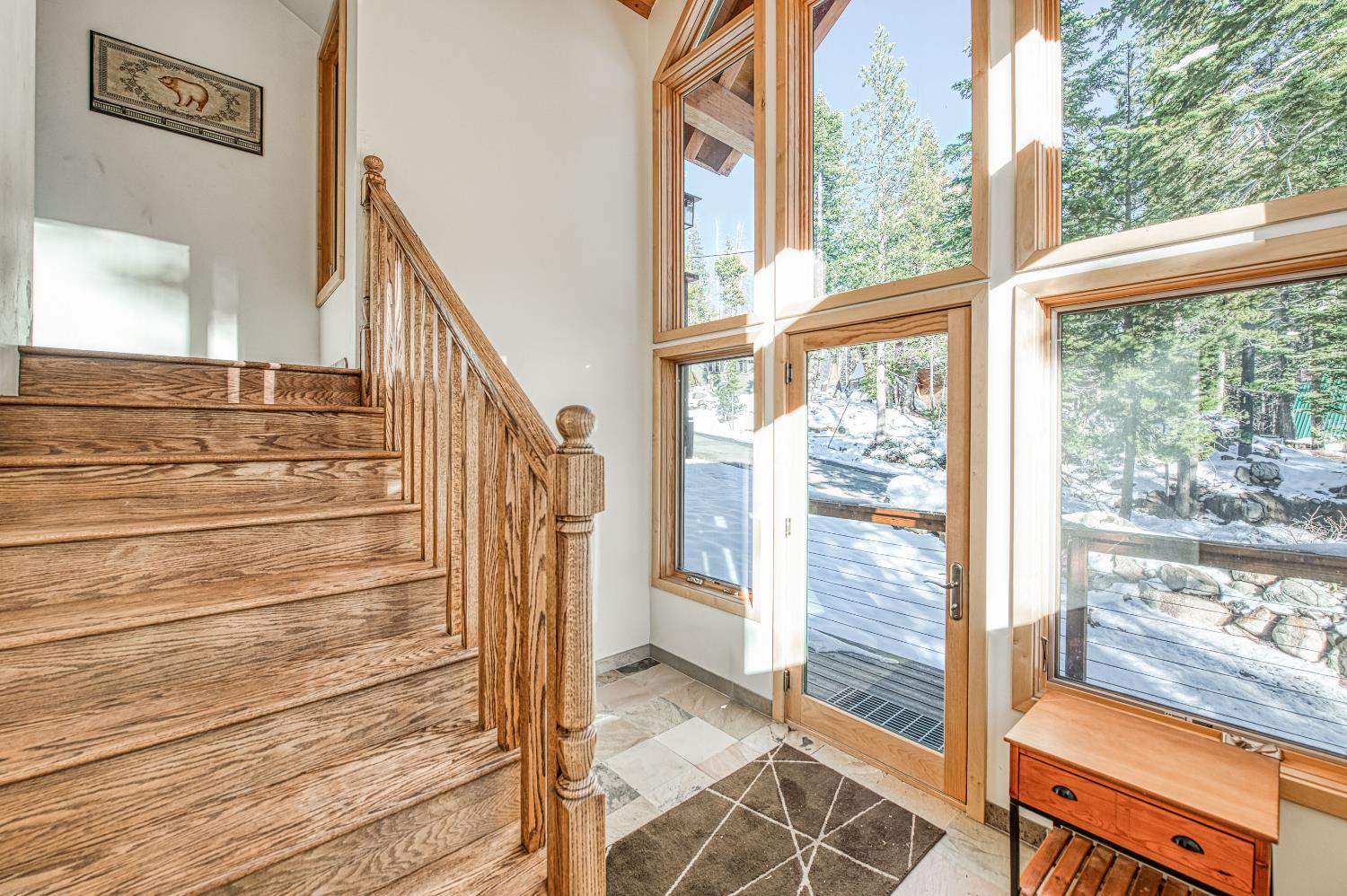 55578 Cordwood Road Shaver Lake, CA 93664 - Photo 14 of 59 a view of front door and bedroom