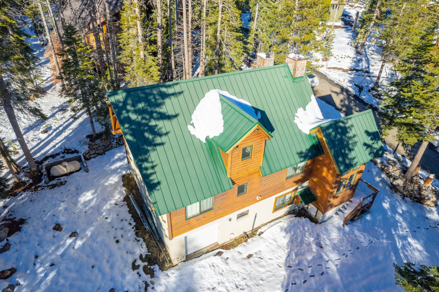 55578 Cordwood Road Shaver Lake, CA 93664 - Photo 44 of 59 an aerial view of a house