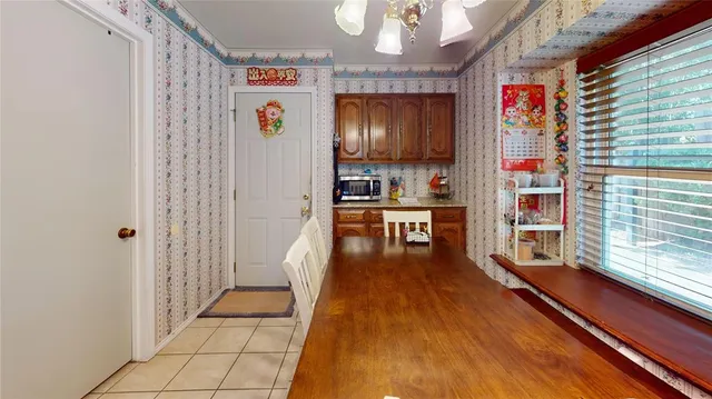 a very nice looking room with a large window