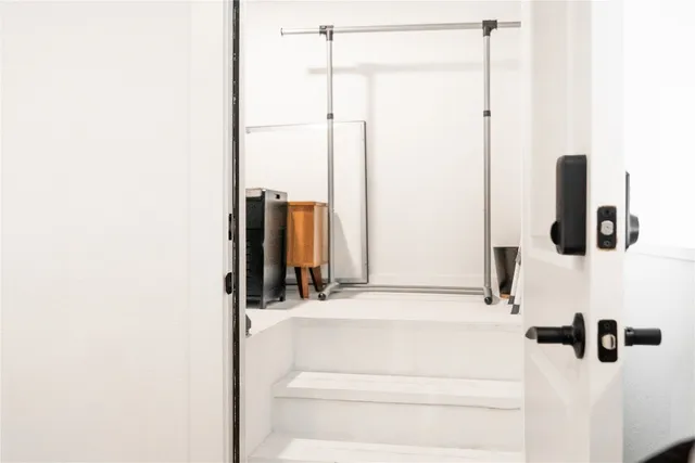 a view of a city with tall buildings