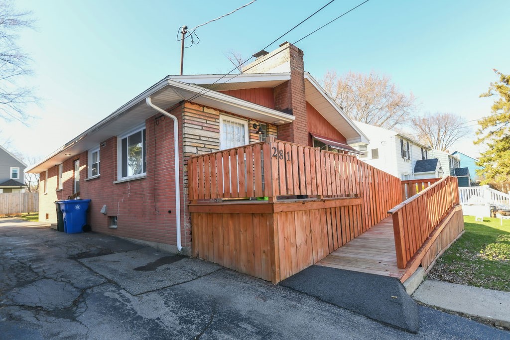 281 Ellison Street Rochester, NY 14609 - Photo 2 of 26 Ramp for front door, with side door entrance as we
