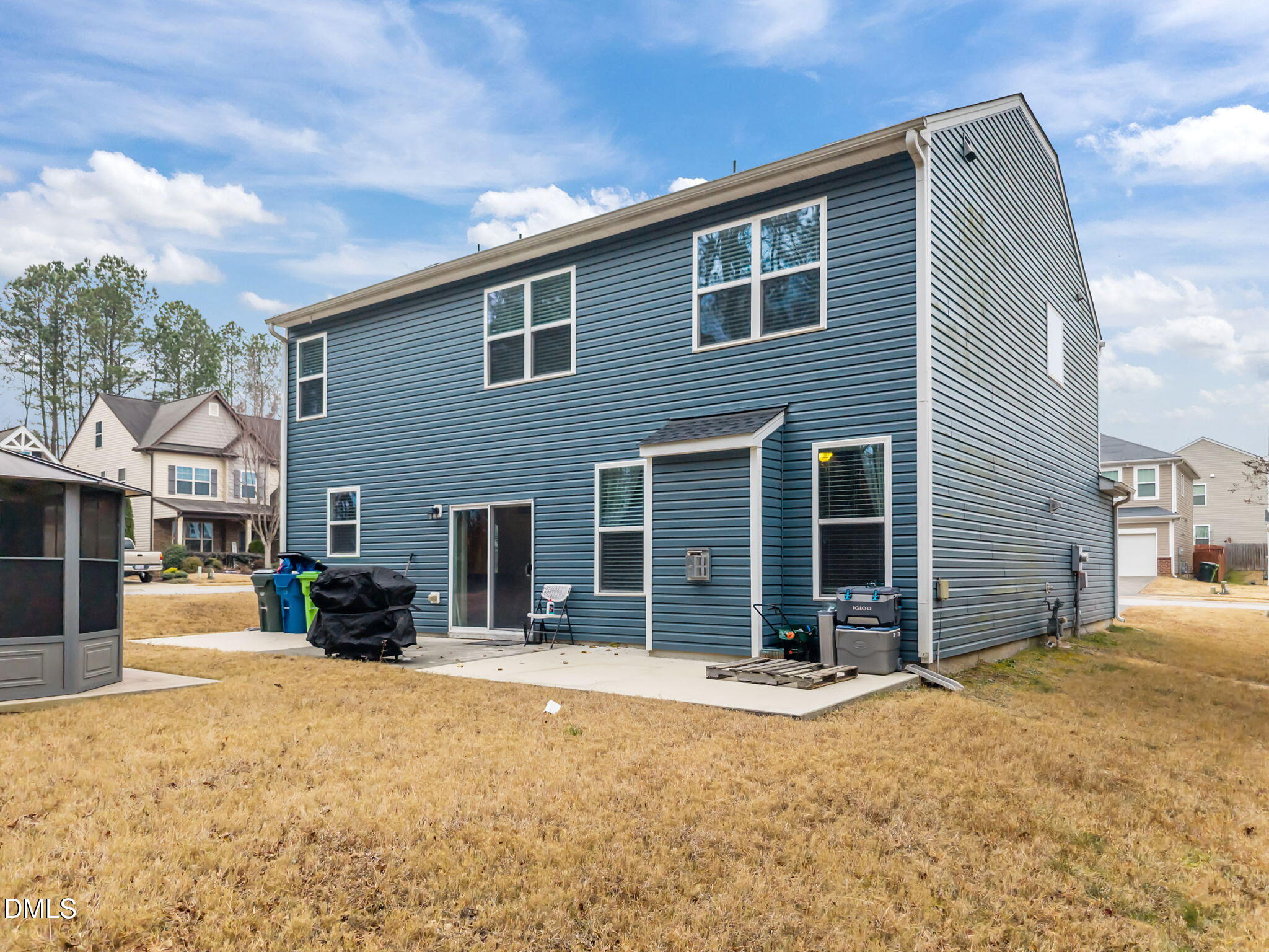2021 Muddy Creek Court Raleigh, NC 27610 - Photo 36 of 47 a house view with a outdoor space