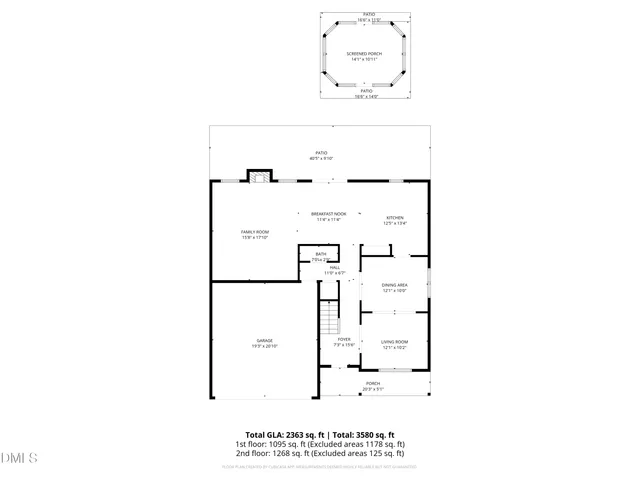 $380,000 | 2021 Muddy Creek Court, Raleigh, NC 27610