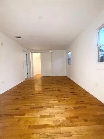 a view of empty room