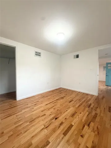 a view of a sink and a mirror