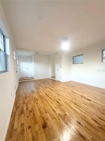 a view of empty room