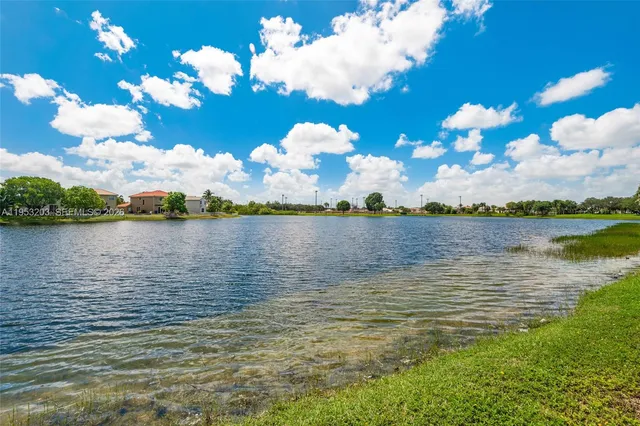 a house with a swimming pool