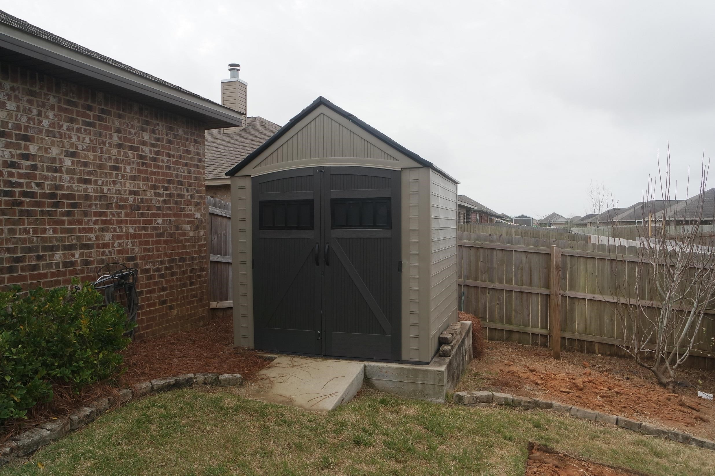 1717 Covington Lane Foley, AL 36535 - Photo 11 of 49 back yard shed